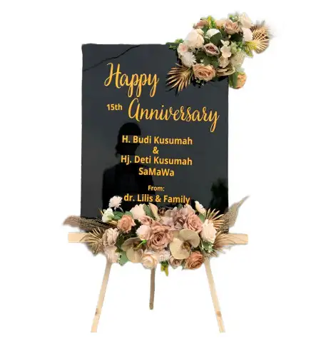 Papan Bunga Akrilik Dermasandi
